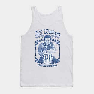 Bill Withers // Retro Aesthetic 70s Soul Fan Design Tank Top